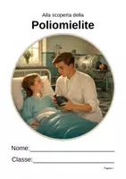 anteprima - Esercizi - La poliomielite: le mani che respiravano e il vaccino – Fascicolo con letture e attività (scuola primaria) - Pagina di copertina