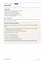 Vista previa - Hojas de trabajo - Gerunds – Ficha gratis de inglés 3º ESO - página 2