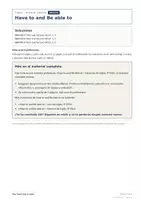 Vista previa - Hojas de trabajo - Have to and Be able to – Ficha gratis de inglés 3º ESO - página 2