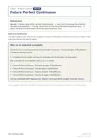 Vista previa - Tarjetas / Manipulativos - Future Perfect Continuous – Tarjetas gratis 1º Bachillerato - página 2