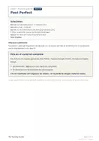 Vista previa - Evaluación - Past Perfect – Examen corto gratis de inglés 3º ESO - página 2