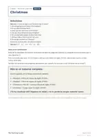 Vista previa - Hojas de trabajo - Christmas – Encuesta y vocabulario gratis 2º ESO - página 3