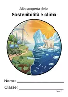 anteprima - Esercizi - Sostenibilità e clima – Cambiamenti climatici, energia verde e raccolta differenziata - Pagina di copertina