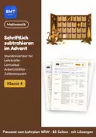 Vorschau - Arbeitsblätter - Schriftlich multiplizieren Klasse 4 – Paket - Seite 1