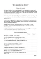 anteprima - Esercizi - Stelle e costellazioni – Miti, storia e costellazioni dello zodiaco - Pagina 1