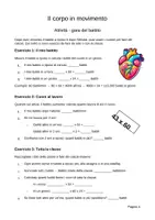 anteprima - Esercizi - Il corpo in movimento – Cuore, polmoni, sport e alimentazione - Pagina 3