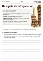 Vista previa - Hojas de trabajo - Comprensión lectora · Lengua, 1.º ESO: relatos y textos de otoño · 30 cuadernos - página 3