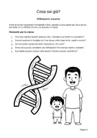 anteprima - Esercizi - Ereditarietà e DNA – Geni, colore degli occhi, mutazioni e gioco «Detective del DNA» - Pagina 1