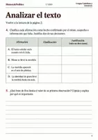 Vista previa - Hojas de trabajo - Cuaderno de lectura · Lengua, 1.º ESO: la mochila extraviada - página 3