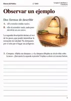 Vista previa - Hojas de trabajo - Cuaderno de lectura · Lengua, 1.º ESO: la plaza al atardecer - página 2