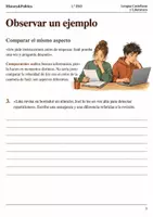 Vista previa - Hojas de trabajo - Cuaderno de lectura · Lengua, 1.º ESO: dos hermanos ante un reto - página 2