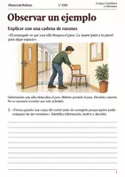 Vista previa - Hojas de trabajo - Cuaderno de lectura · Lengua, 1.º ESO: la bibliotecaria y la nota - página 2