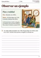 Vista previa - Hojas de trabajo - Cuaderno de lectura · Lengua, 1.º ESO: una tarde distinta - página 2