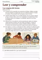 Vista previa - Hojas de trabajo - Cuaderno de lectura · Lengua, 1.º ESO: una promesa incumplida - página 1