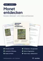 Vorschau - Unterrichtsreihen - Künstler entdecken – Materialpaket Kunst Klasse 2–4 | Kandinsky, Monet, Klee, Franz Marc, Van Gogh - Seite 1
