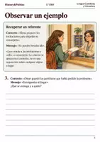 Vista previa - Hojas de trabajo - Cuaderno de lectura · Lengua, 1.º ESO un mensaje a medias - página 2