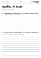 Vista previa - Hojas de trabajo - Cuaderno de lectura · Lengua, 1.º ESO un mensaje a medias - página 3
