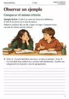 Vista previa - Hojas de trabajo - Cuaderno de lectura · Lengua, 1.º ESO: los animales en otoño - página 2