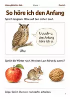Vorschau - Arbeitsblätter - Herbstwerkstatt Deutsch und Mathematik Mega-Bundle Klasse 1–4 - Seite 2