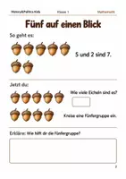 Vorschau - Arbeitsblätter - Mathematikwerkstatt Herbst Medium-Bundle Klasse 1–4 - Seite 2