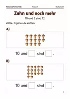Vorschau - Arbeitsblätter - Mathematikwerkstatt Herbst Medium-Bundle Klasse 1–4 - Seite 3