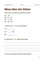 Vorschau - Arbeitsblätter - Plus und Minus bis 100 Arbeitsheft Klasse 2 - Seite 3