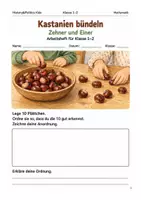 Vorschau - Arbeitsblätter - Zehner und Einer Arbeitsheft Klasse 1–2 - Deckblatt