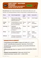 Vorschau - Arbeitsblätter - Halloween Englisch Suchsel Klasse 3 - Seite 1