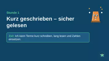 Vorschau - Präsentationen/Tafelbilder - Terme Schritt für Schritt 2 – Präsentation (G-Kurs): Rückblick, Quiz, Merkbox und Zusammenfassung für 6 Stunden - Seite 2