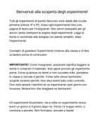 anteprima - Esercizi - 10 esperimenti di scienze per la scuola primaria – Con spiegazioni semplici - Pagina 1
