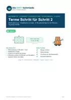 Vorschau - Stundenentwürfe - Terme Schritt für Schritt 2 – Lehrkraft-Handreichung (G-Kurs): Reihenplanung und 6 Stundenverläufe - Seite 1