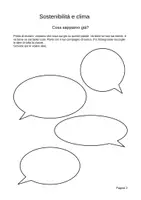 anteprima - Esercizi - Sostenibilità e clima per la primaria – Giochi, esperimento e manifesto sul clima - Pagina 1