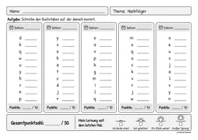 Vorschau - Arbeitsblätter - Tägliche Übung: ABC und Wörterbuch - Seite 2