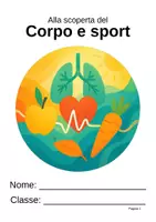 anteprima - Esercizi - Il corpo in movimento per la primaria – Cuore, respiro, sport e merenda sana - Pagina di copertina