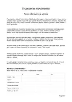 anteprima - Esercizi - Il corpo in movimento per la primaria – Cuore, respiro, sport e merenda sana - Pagina 1