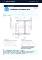 Vorschau - Arbeitsblätter - Kreuzworträtsel: Aufbau eines Saugroboters - Seite 1