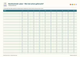 Vorschau - Arbeitsblätter - Rechtschreib-Labor – Wörter untersuchen & Rechtschreibstrategien anwenden - Interaktives Lernspiel - Seite 2