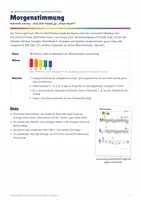 Vorschau - Stundenentwürfe - Morgenstimmung (Grieg) – Boomwhacker Noten farbig + Unterrichtsentwurf - Seite 2