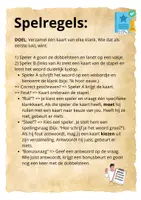 Voorbeeld - Woorden met eeuw, ieuw, uw, aai, ooi en oei: Safari spel - Pagina 2