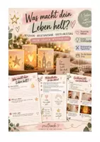 Vorschau - Anderer Materialtyp - Was macht dein Leben hell? Advent, Hoffnung & Mutmachkarten - Deckblatt