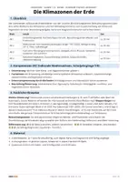Vorschau - Arbeitsblätter - Klimazonen der Erde Klasse 7/8 mit Lösung - Seite 1