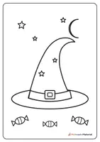 Vorschau - Mal- und Bastelvorlagen - Halloween Ausmalbilder Grundschule - Seite 3