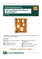 Vorschau - Stundenentwürfe - Azubi Rechte Lernsituation WiSo (Std 1) - Deckblatt