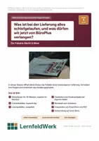 Vorschau - Stundenentwürfe - Lernsituation Kaufvertrag WiSo (Std 1) - Deckblatt