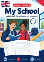 Vorschau - Arbeitsblätter - School, Arbeitsheft, Klasse 5 - Deckblatt