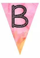 Vorschau - Poster - Pinke Banner für eine Wimpelkette - Seite 2