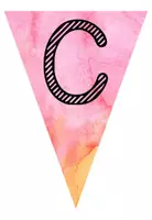 Vorschau - Poster - Pinke Banner für eine Wimpelkette - Seite 3