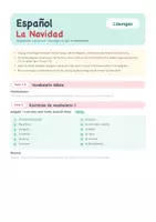 Vorschau - Arbeitsblätter - Spanisch Weihnachten | 20 Arbeitsblätter zu La Navidad mit Lösungen – Wortschatz, Vokabeltraining, Rätsel & Übungen | Klasse 7–9 - Seite 1