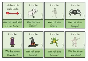 Vorschau - Spiele - Lesespiel Halloween - Ich habe... Wer hat? - Seite 3