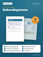 Vorschau - Arbeitsblätter - BALKENDIAGRAMME – differenziert mit Lösungen - Deckblatt